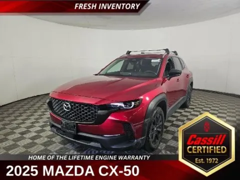 Red 2025 Mazda CX-50 2.5 S Preferred Package for sale in Cedar Rapids, IA