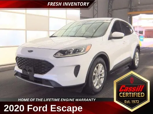 White 2020 Ford Escape SE for sale in Cedar Rapids, IA