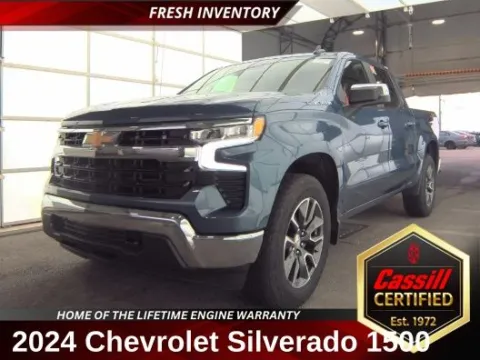 Blue 2024 Chevrolet Silverado 1500 LT for sale in Cedar Rapids, IA