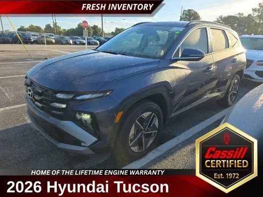 Blue 2026 Hyundai Tucson SEL Premium for sale in Cedar Rapids, IA