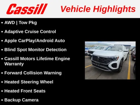 Another view of 2025 Volkswagen Atlas Cross Sport 2.0T SE w/Technology for sale in Cedar Rapids, IA at Cassill Motors