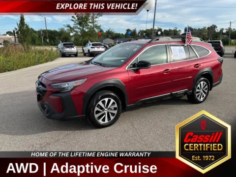 Red 2025 Subaru Outback Premium for sale in Cedar Rapids, IA
