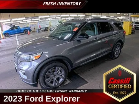 Gray 2023 Ford Explorer XLT for sale in Cedar Rapids, IA