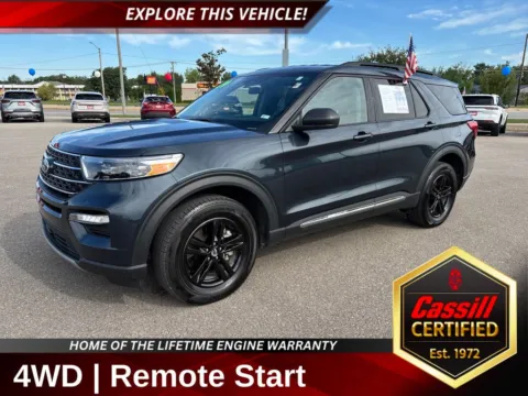 Blue 2024 Ford Explorer XLT for sale in Cedar Rapids, IA