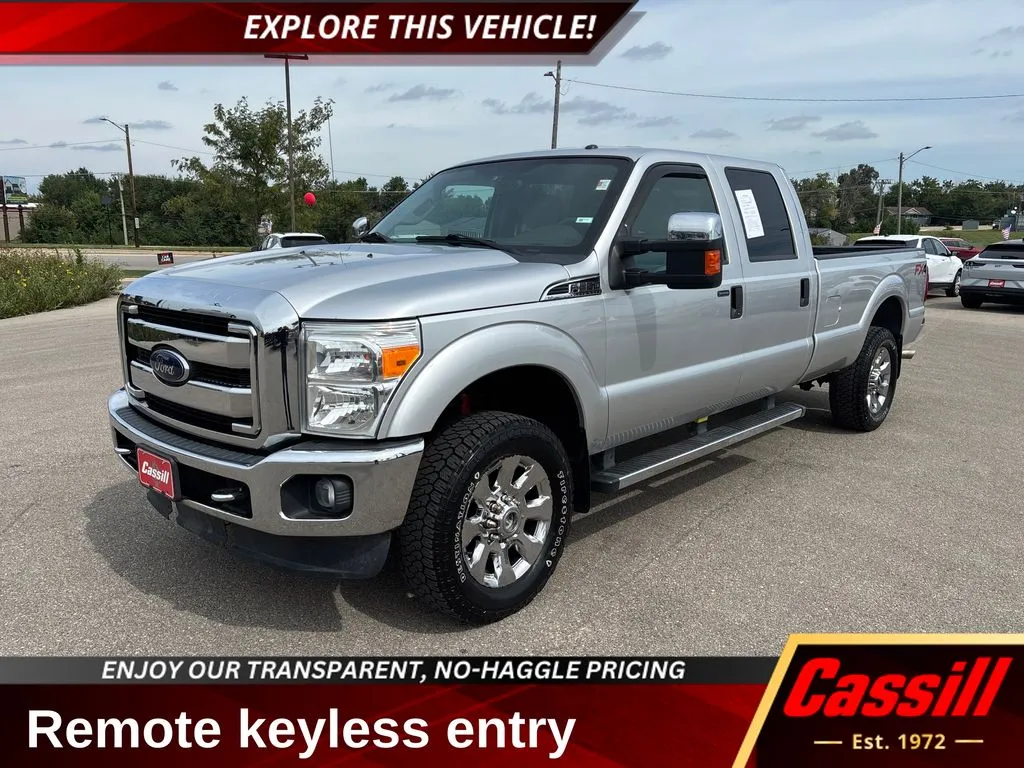 Silver 2016 Ford F-350SD XLT for sale in Cedar Rapids, IA