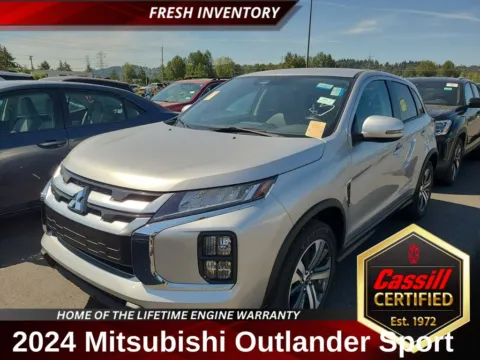 Silver 2024 Mitsubishi Outlander Sport 2.0 SE for sale in Cedar Rapids, IA