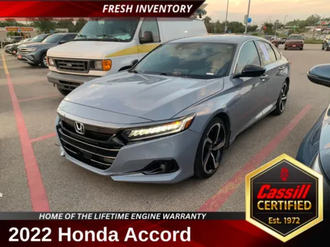 Blue 2022 Honda Accord Sport for sale in Cedar Rapids, IA