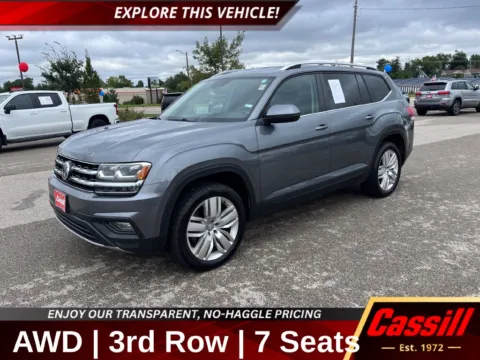 Gray 2019 Volkswagen Atlas 3.6L V6 SE for sale in Cedar Rapids, IA