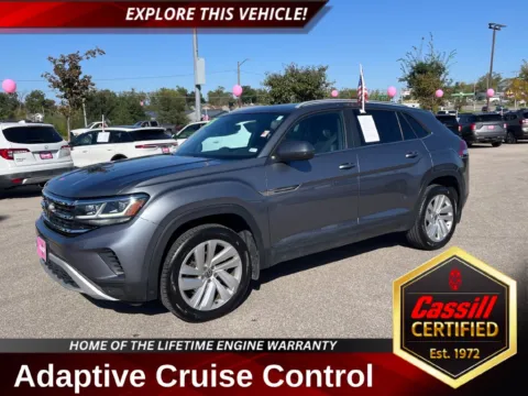 Gray 2020 Volkswagen Atlas Cross Sport 2.0T SE w/Technology for sale in Cedar Rapids, IA