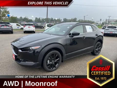 Black 2025 Mazda CX-30 2.5 Turbo Premium Package for sale in Cedar Rapids, IA