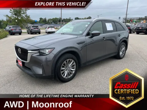 Gray 2024 Mazda CX-90 3.3 Turbo Preferred for sale in Cedar Rapids, IA