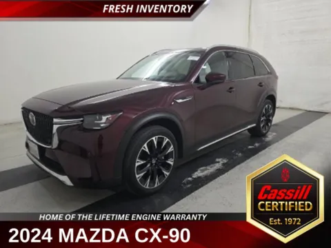 Red 2024 Mazda CX-90 PHEV Premium Plus for sale in Cedar Rapids, IA