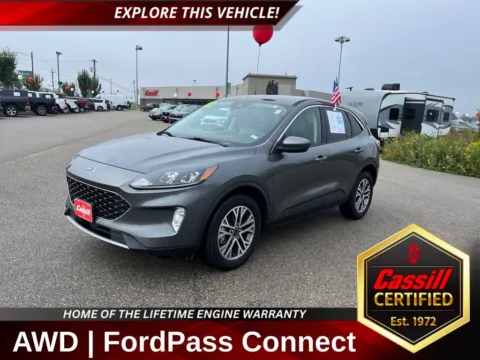Gray 2022 Ford Escape SEL for sale in Cedar Rapids, IA