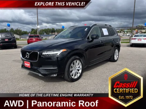 Black 2018 Volvo XC90 T6 Momentum for sale in Cedar Rapids, IA