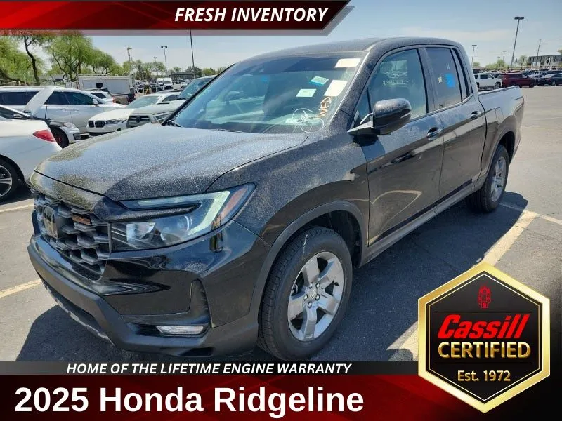 Black 2025 Honda Ridgeline TrailSport for sale in Cedar Rapids, IA