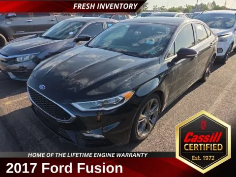 Black 2017 Ford Fusion Sport for sale in Cedar Rapids, IA
