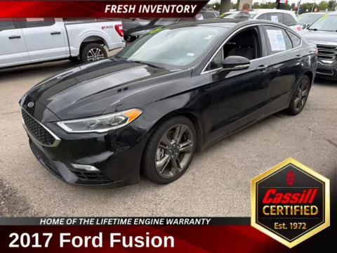 Black 2017 Ford Fusion Sport for sale in Cedar Rapids, IA