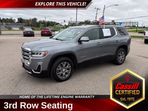 Gray 2021 GMC Acadia SLE for sale in Cedar Rapids, IA