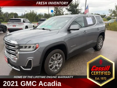Gray 2021 GMC Acadia SLE for sale in Cedar Rapids, IA