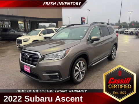 Brown 2022 Subaru Ascent Limited for sale in Cedar Rapids, IA
