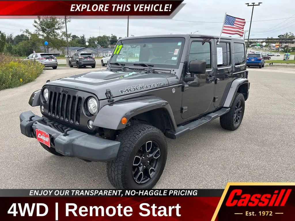 2017 Jeep Wrangler Unlimited Sahara