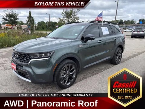 Green 2022 Kia Sorento X-Line SX Prestige for sale in Cedar Rapids, IA