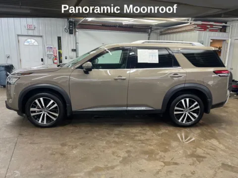 Photos of 2024 Nissan Pathfinder Platinum for sale in Cedar Rapids, IA at Cassill Motors