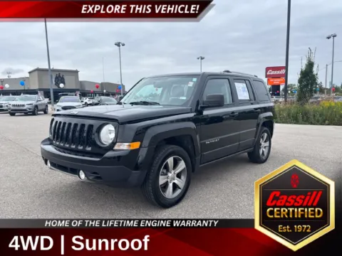 Black 2017 Jeep Patriot Latitude for sale in Cedar Rapids, IA