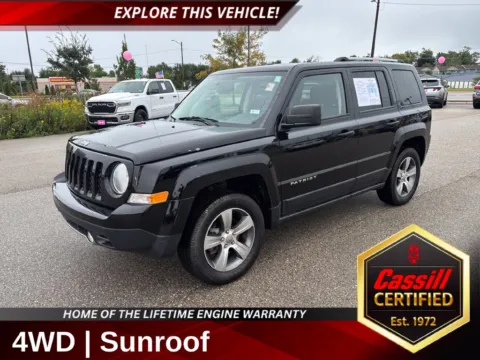 Black 2017 Jeep Patriot Latitude for sale in Cedar Rapids, IA