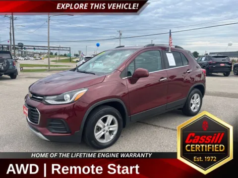 Red 2017 Chevrolet Trax LT for sale in Cedar Rapids, IA