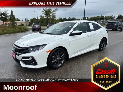 White 2021 Honda Civic EX for sale in Cedar Rapids, IA