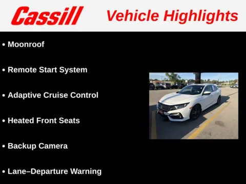 Another view of 2021 Honda Civic EX for sale in Cedar Rapids, IA at Cassill Motors