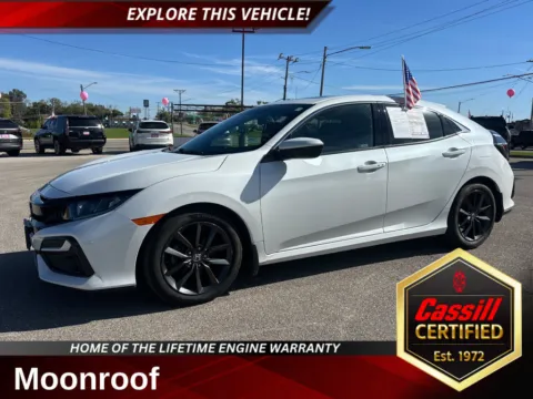White 2021 Honda Civic EX for sale in Cedar Rapids, IA