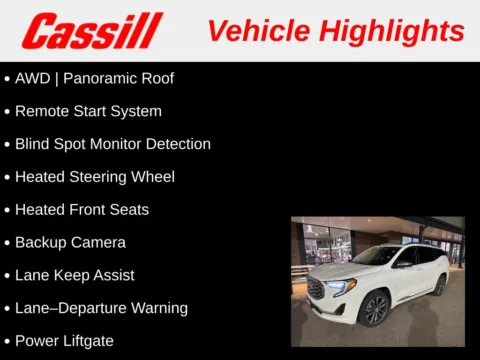 Another view of 2021 GMC Terrain Denali for sale in Cedar Rapids, IA at Cassill Motors