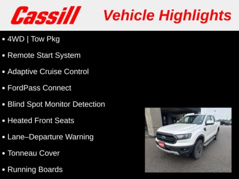 Another view of 2019 Ford Ranger Lariat for sale in Cedar Rapids, IA at Cassill Motors