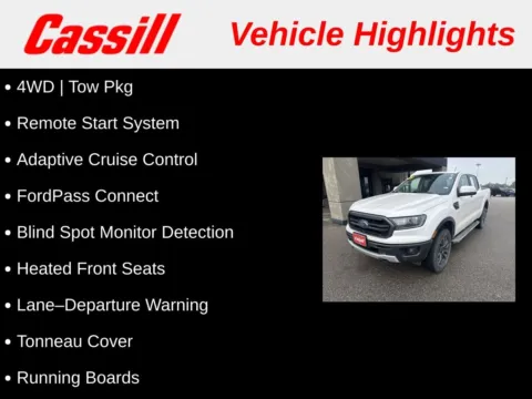 Another view of 2019 Ford Ranger Lariat for sale in Cedar Rapids, IA at Cassill Motors