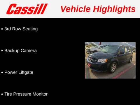Another view of 2012 Dodge Grand Caravan SXT for sale in Cedar Rapids, IA at Cassill Motors