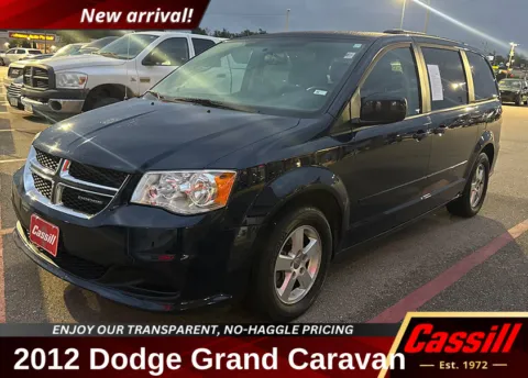 Blue 2012 Dodge Grand Caravan SXT for sale in Cedar Rapids, IA
