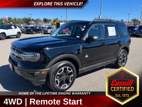 Black 2021 Ford Bronco Sport Outer Banks for sale in Cedar Rapids, IA