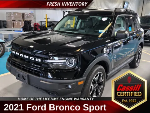 Black 2021 Ford Bronco Sport Outer Banks for sale in Cedar Rapids, IA