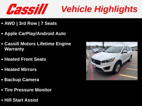 Another view of 2018 Kia Sorento LX for sale in Cedar Rapids, IA at Cassill Motors
