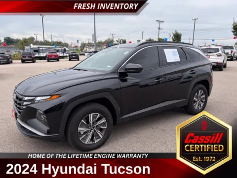 Black 2024 Hyundai Tucson Hybrid Blue for sale in Cedar Rapids, IA