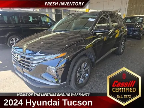 Black 2024 Hyundai Tucson Hybrid Blue for sale in Cedar Rapids, IA