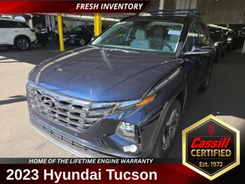 Blue 2023 Hyundai Tucson Plug-In Hybrid Limited for sale in Cedar Rapids, IA