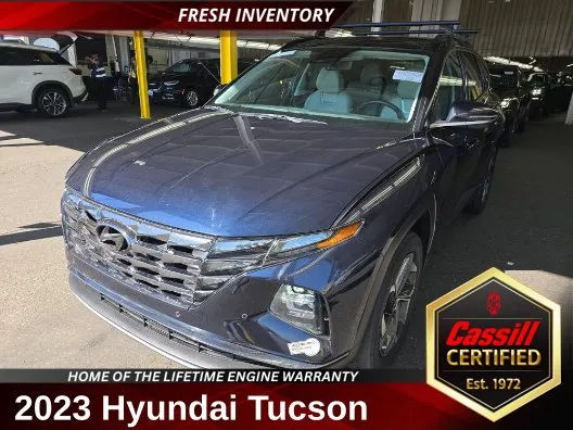 Blue 2023 Hyundai Tucson Plug-In Hybrid Limited for sale in Cedar Rapids, IA