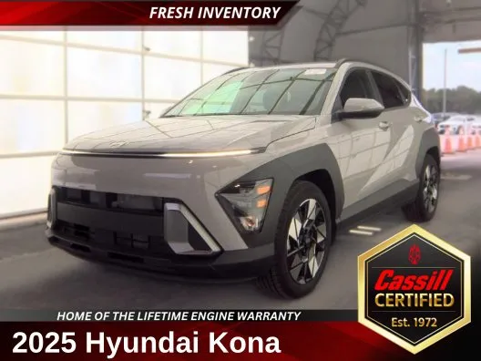 Gray 2025 Hyundai Kona SEL for sale in Cedar Rapids, IA