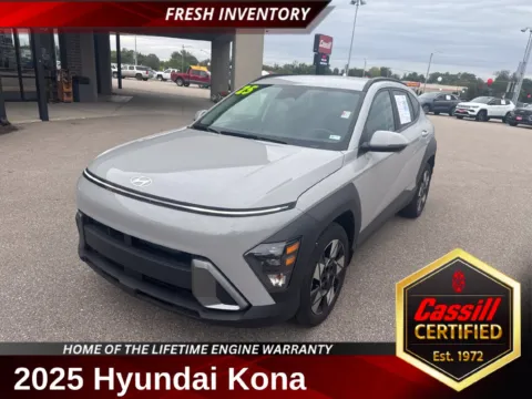 Gray 2025 Hyundai Kona SEL for sale in Cedar Rapids, IA