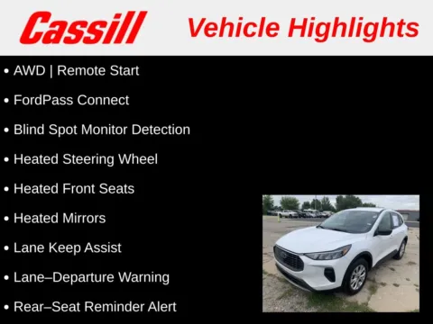 Another view of 2024 Ford Escape Active for sale in Cedar Rapids, IA at Cassill Motors