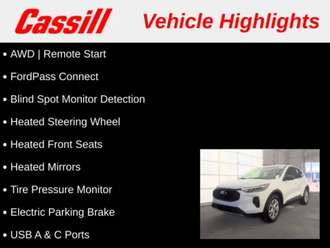 Another view of 2024 Ford Escape Active for sale in Cedar Rapids, IA at Cassill Motors