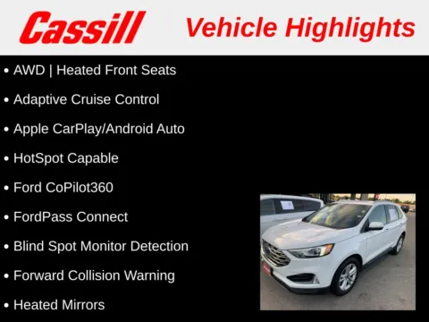 Another view of 2020 Ford Edge SEL for sale in Cedar Rapids, IA at Cassill Motors